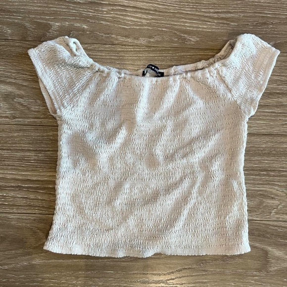 Charlene smocked brandy top - Picture 1 of 3
